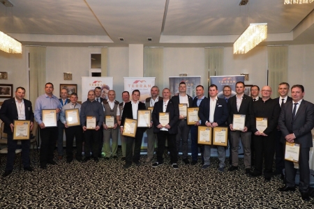 Elismerő oklevél a 2018-as Kivitelezői Partnertalálkozón